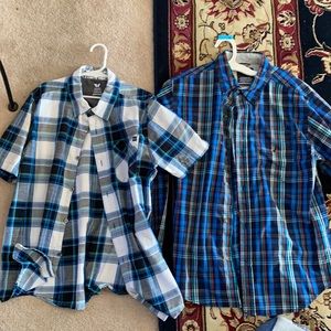 Boys Large Button-Down Tees
